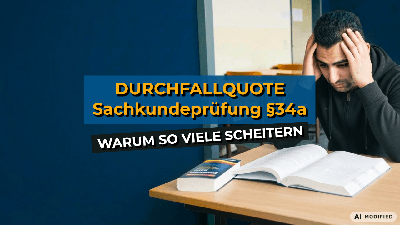 Durchfallquote Sachkundeprpüfung §43a